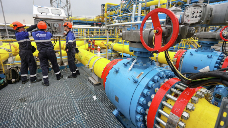 "Газпром" обновил суточный рекорд по поставкам газа потребителям в России