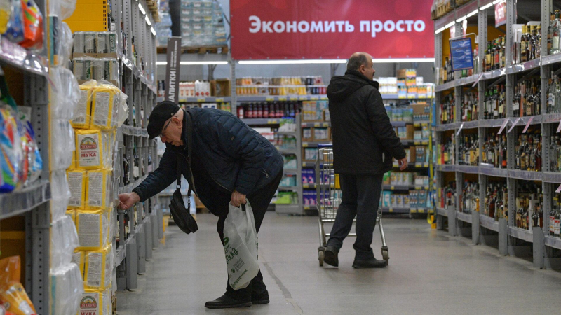 Продовольственная инфляция в России в 2023 году составила 8,16 процента